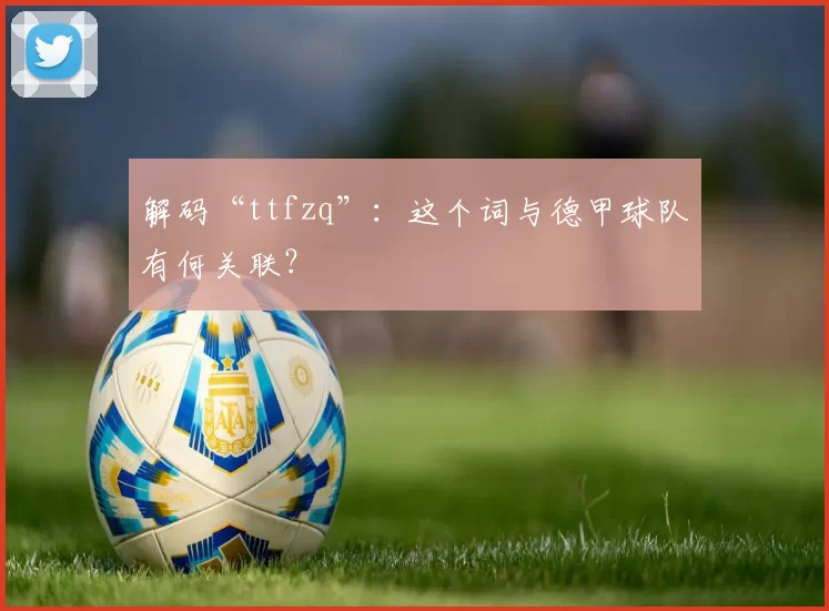 解码“ttfzq”：这个词与德甲球队有何关联？