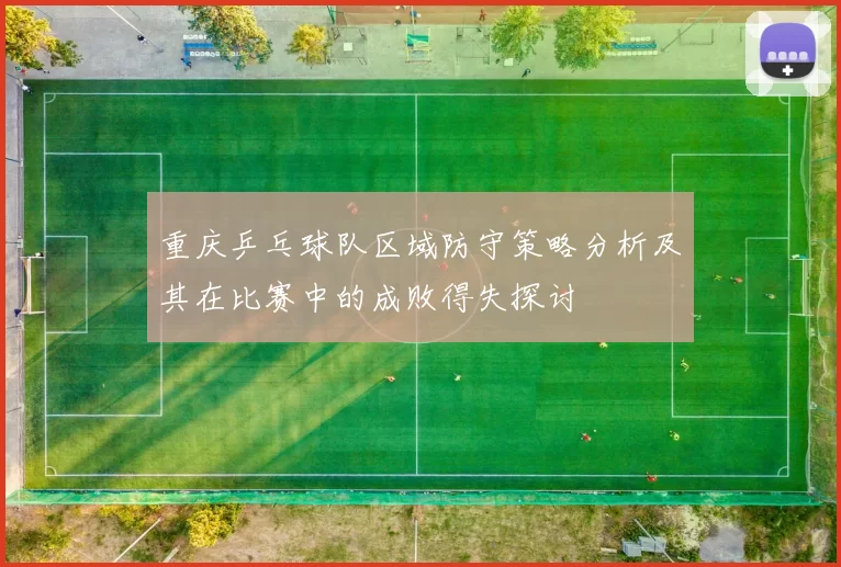 重庆乒乓球队区域防守策略分析及其在比赛中的成败得失探讨